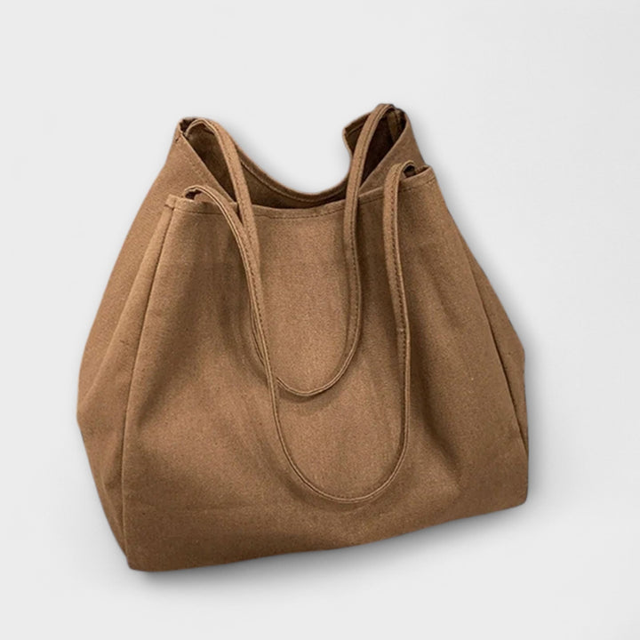 Olivia - Bolsa de Compras Grande em Lona de Alta Qualidade