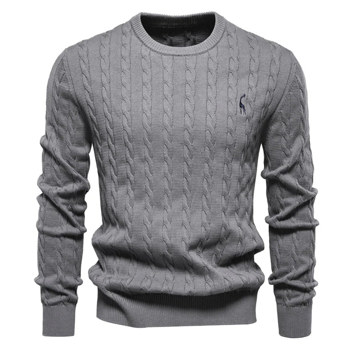 Falkner | Pullover de malha moderno para homens
