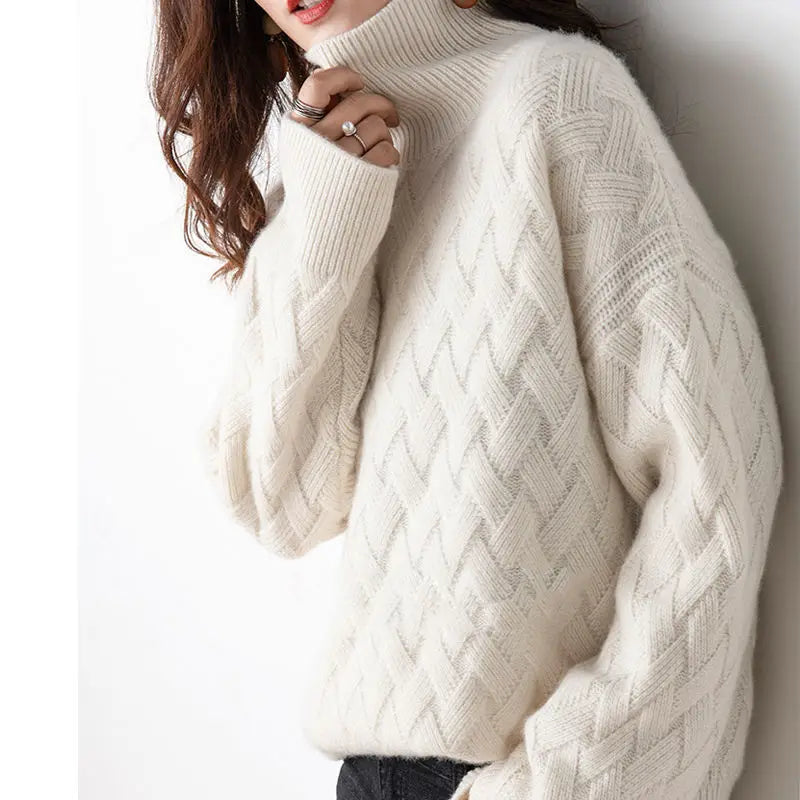 Valentina™| Pullover de Gola Alta