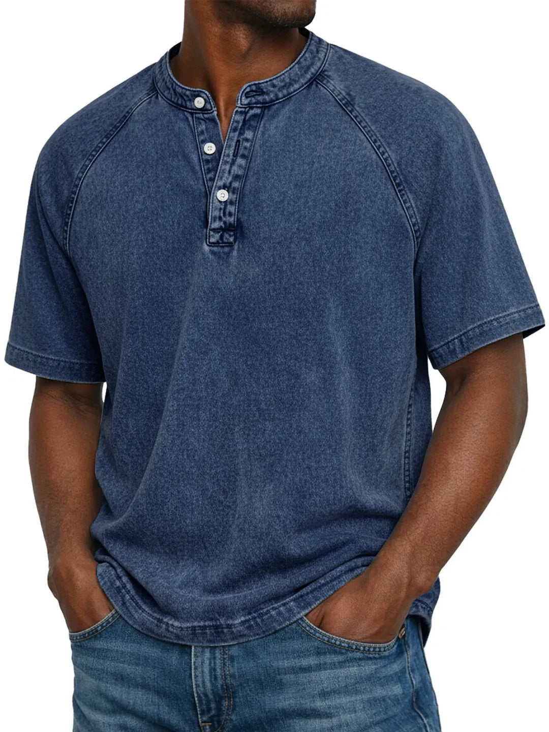 Lukas | Camisa Vintage com Botões para Homens