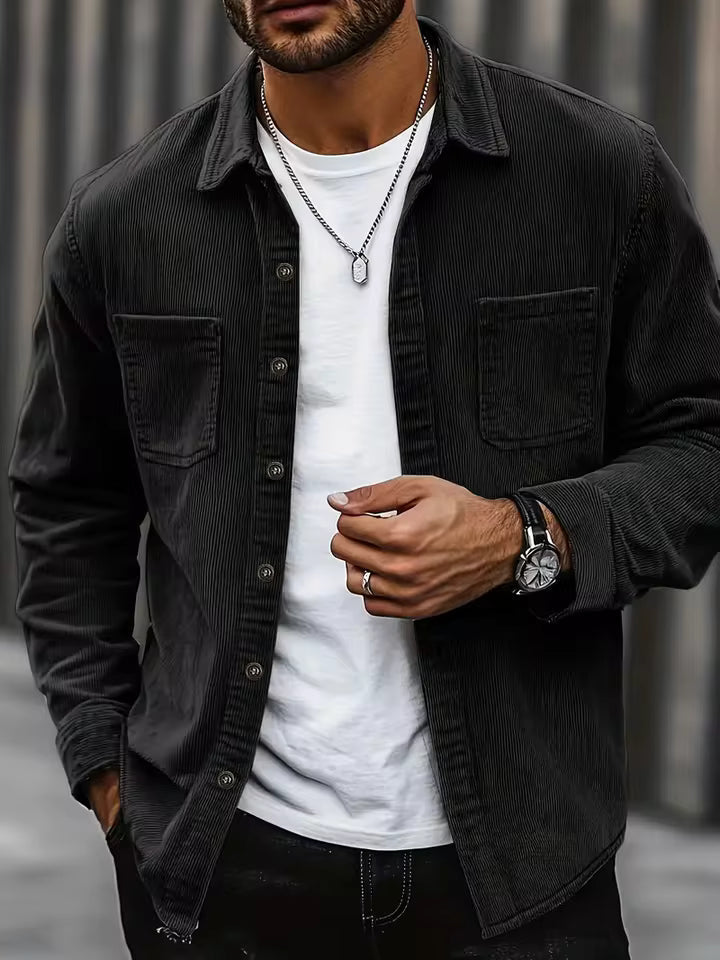 Lukas | Camisa de corduroy para homens