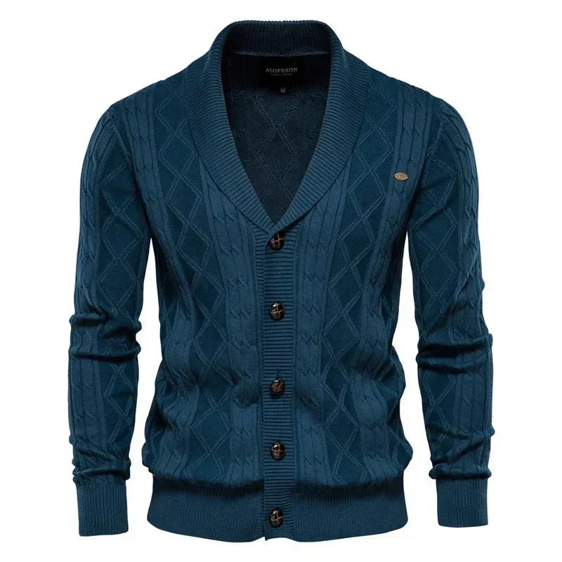 Waldemar | Cardigan Masculino com Botões