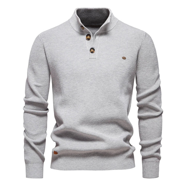 Konrad | Pullover Masculino Elegante com Design de Botões