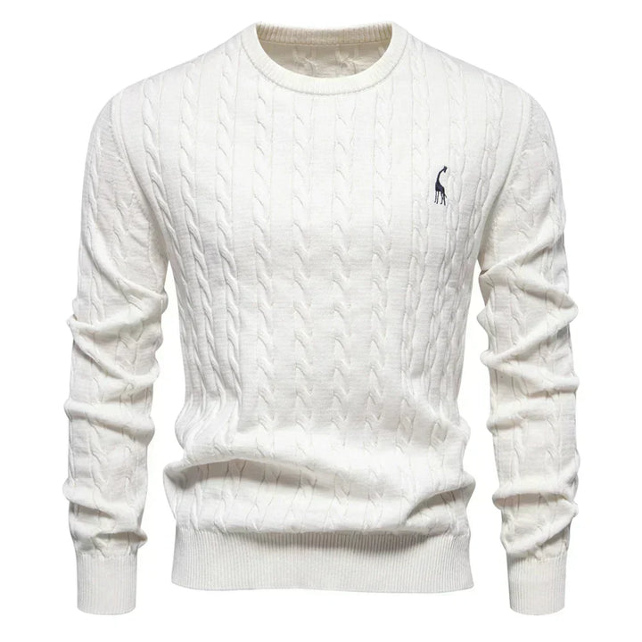 Falkner | Pullover de malha moderno para homens