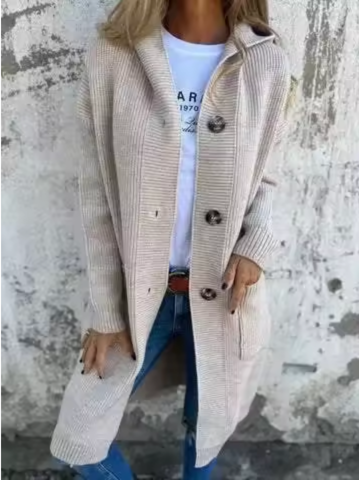 Giselle™| Cardigan longo e quente