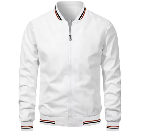 Hans | Moda Bomber Jacket de Transição