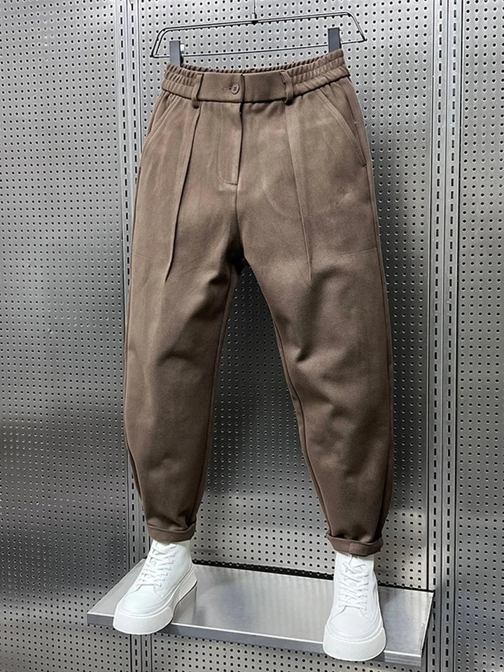 Feinwerk™ | Calças Elegantes para Homem