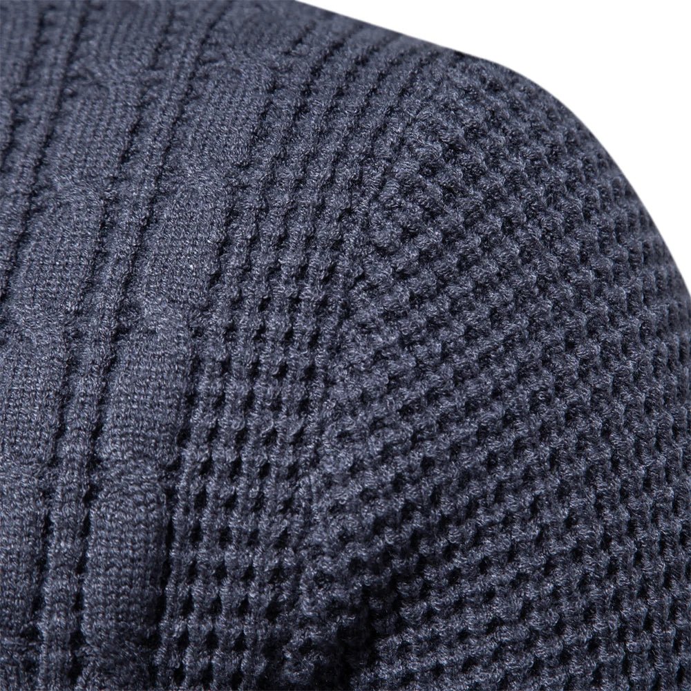 Drechsler | Pullover Casual Quente para Homens
