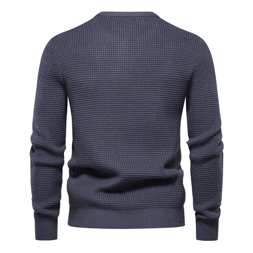 Drechsler | Pullover Casual Quente para Homens
