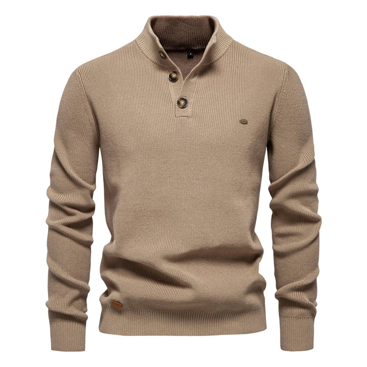Konrad | Pullover Masculino Elegante com Design de Botões
