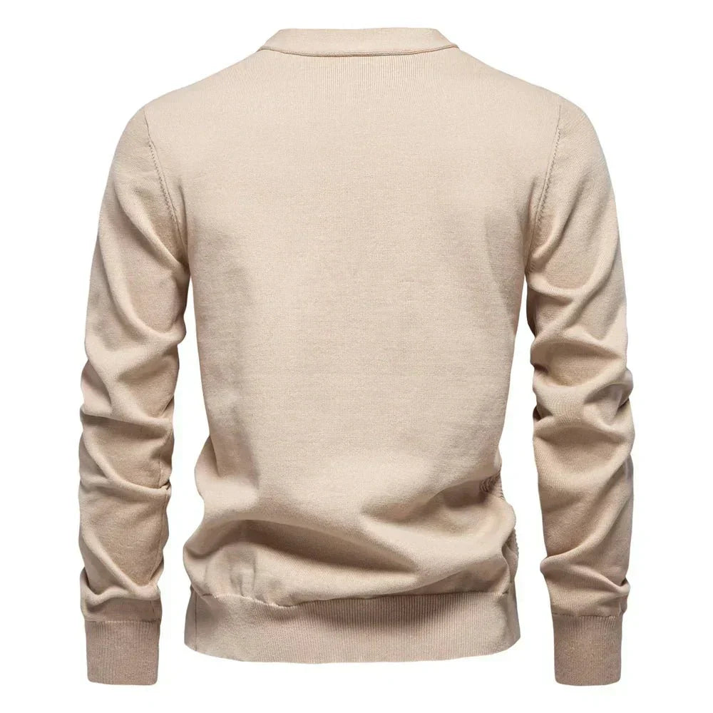 Schneider | Cardigan Masculino Quente com Decote em V