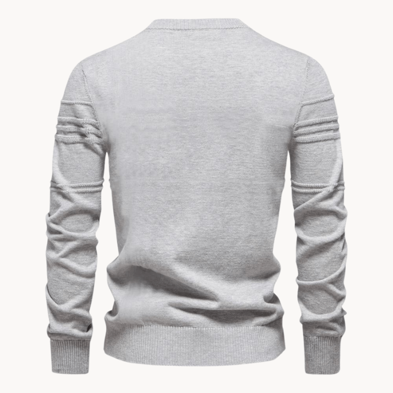 Burkhard | Pullover Masculino Elegante com Design de Xadrez