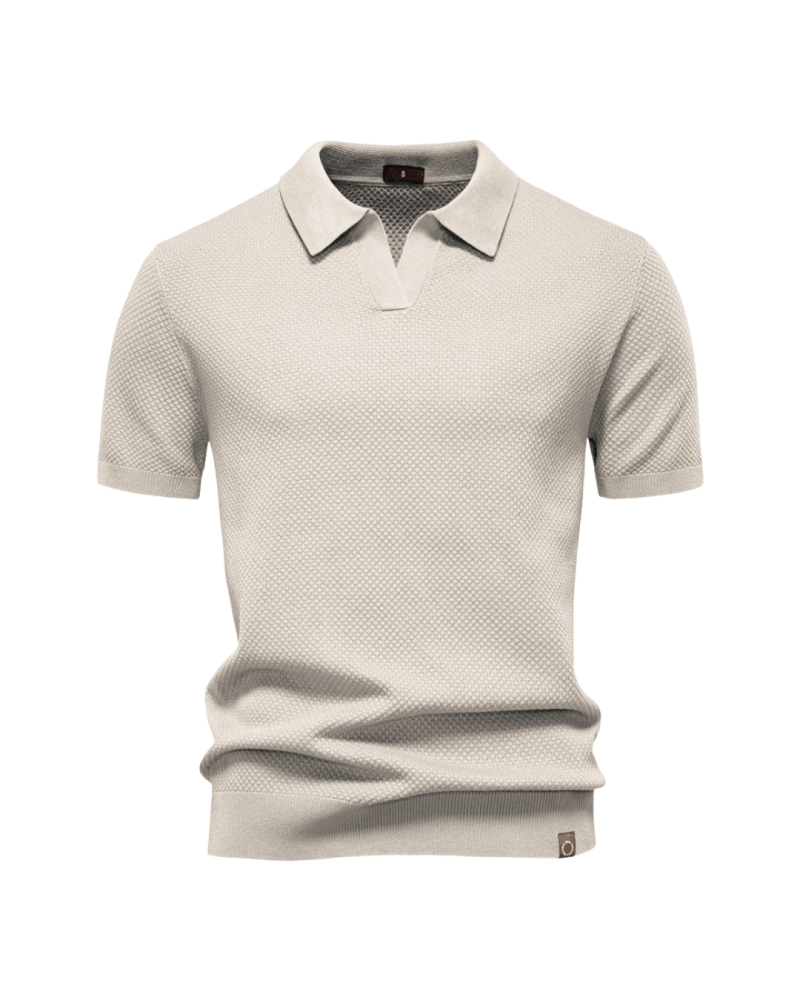 Agosto | Polo-shirt casual estruturado