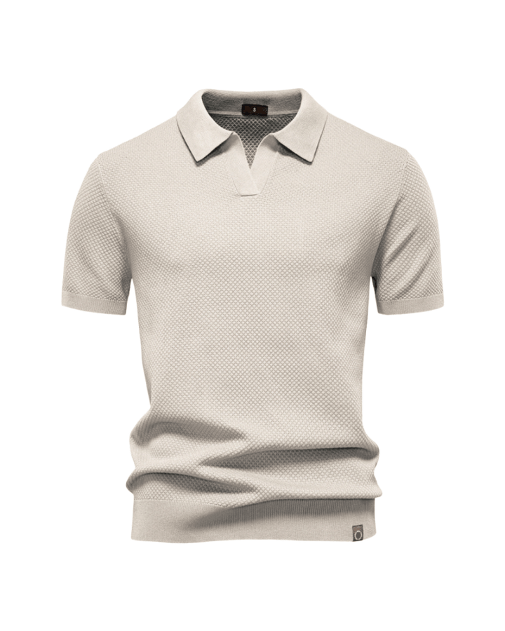 Agosto | Polo-shirt casual estruturado