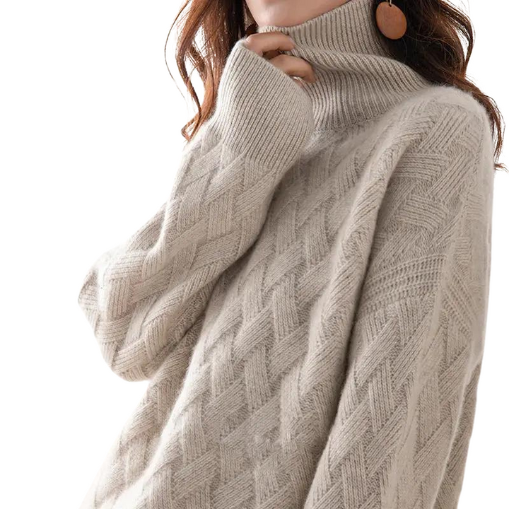 Valentina™| Pullover de Gola Alta