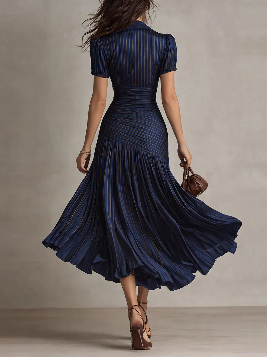 Florenz | Vestido Maxis de Chiffon Vintage Elegante