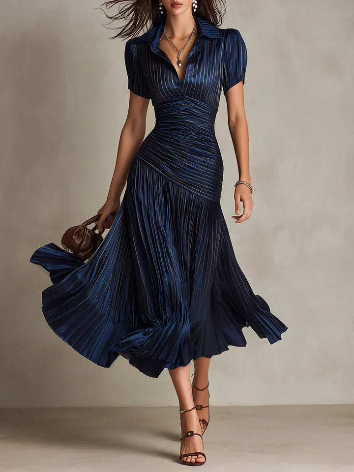 Florenz | Vestido Maxis de Chiffon Vintage Elegante
