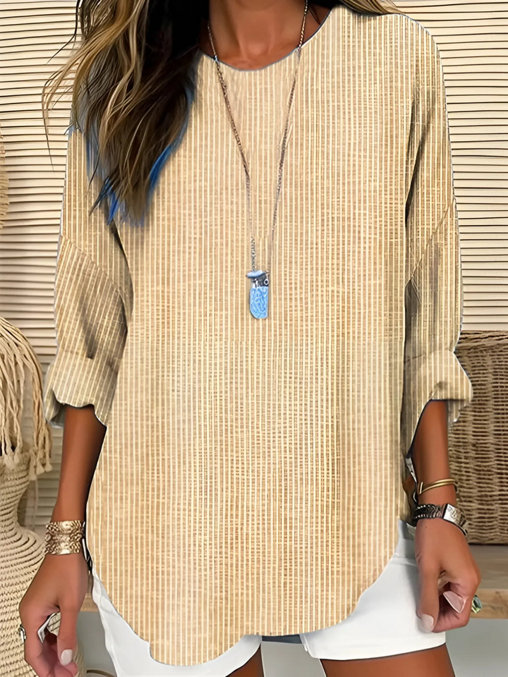 Olivia | Blusa riscada trendy