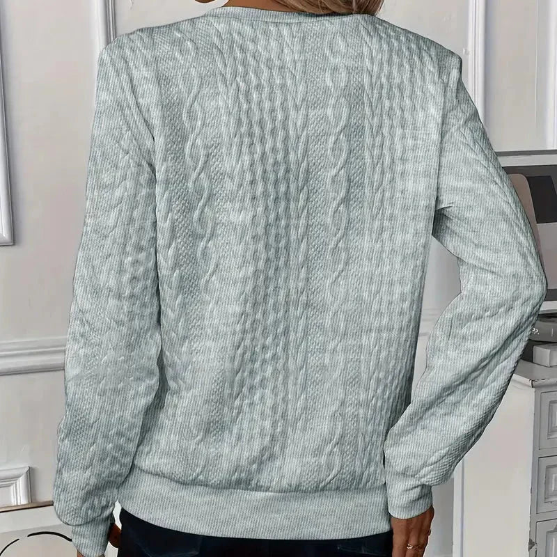 LUCIA I Pullover com Fecho