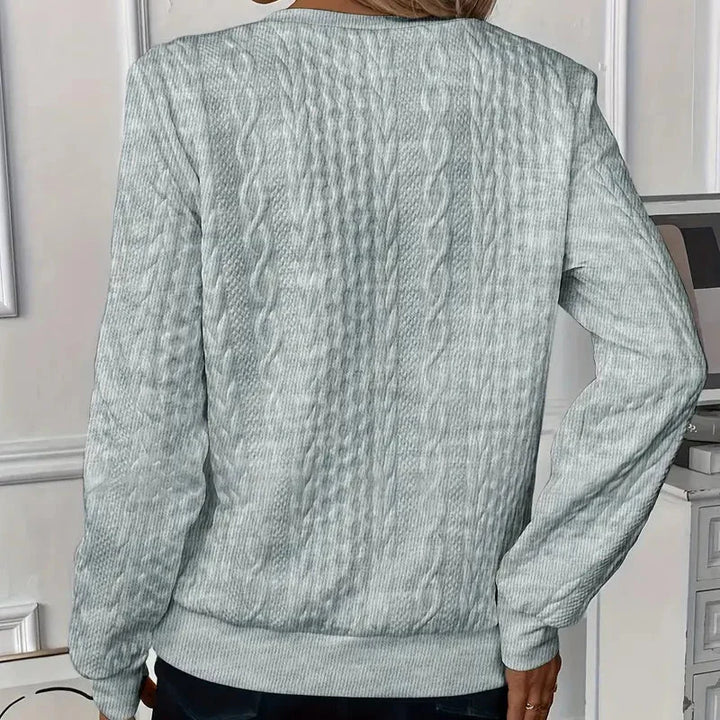 LUCIA I Pullover com Fecho