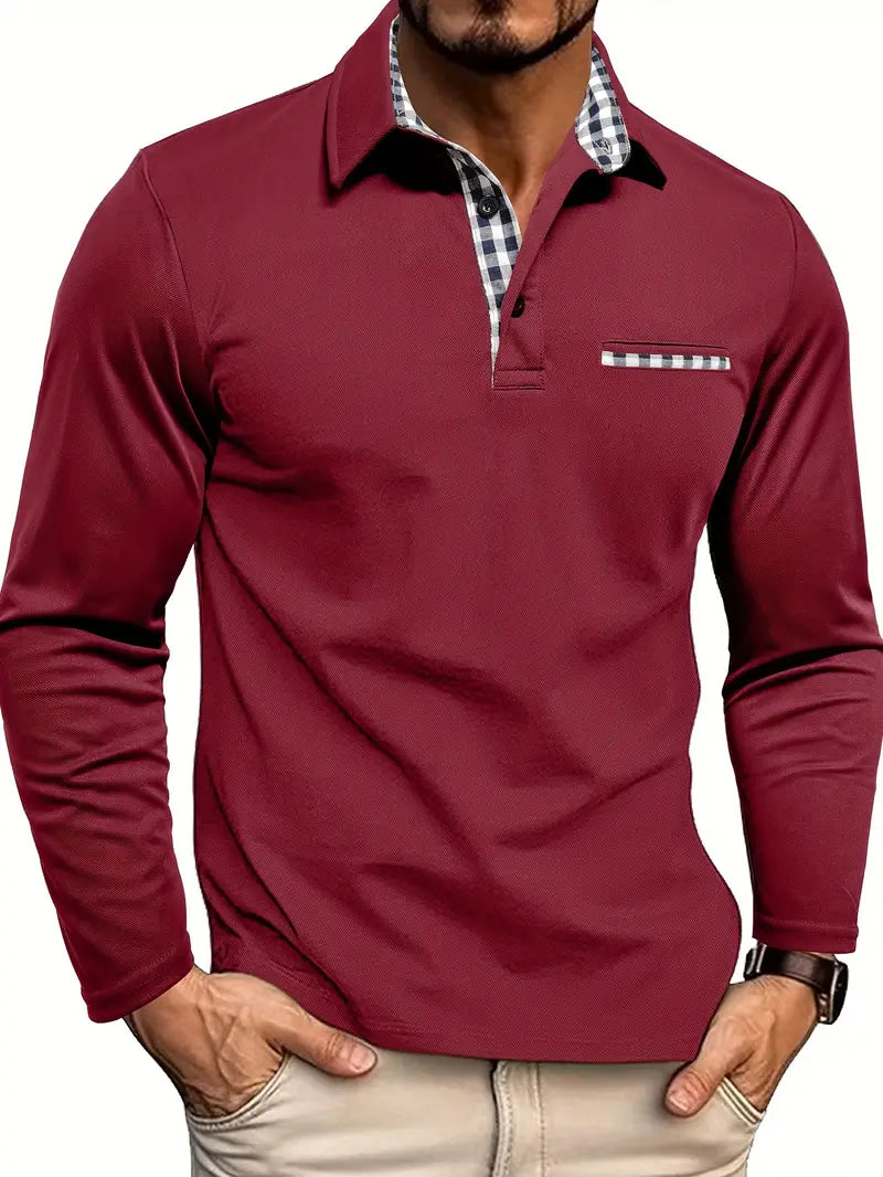 Piter - Camisola de Polo de Manga Longa