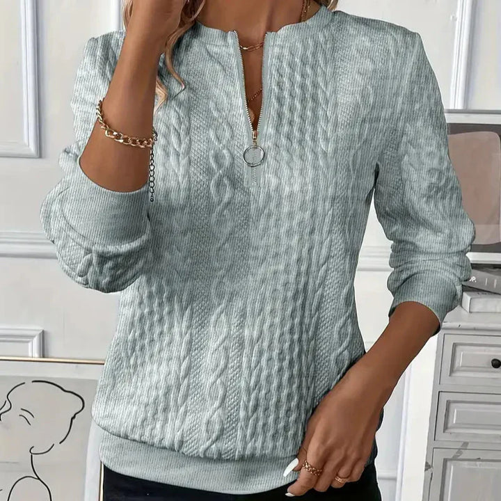 LUCIA I Pullover com Fecho