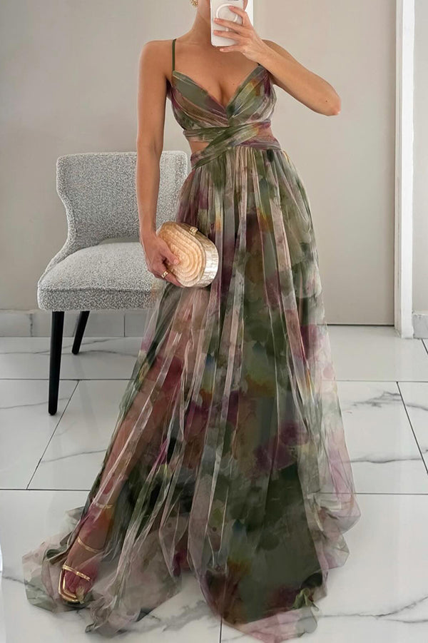 Sanne™ | Vestido de Noite Romântico e Fluido