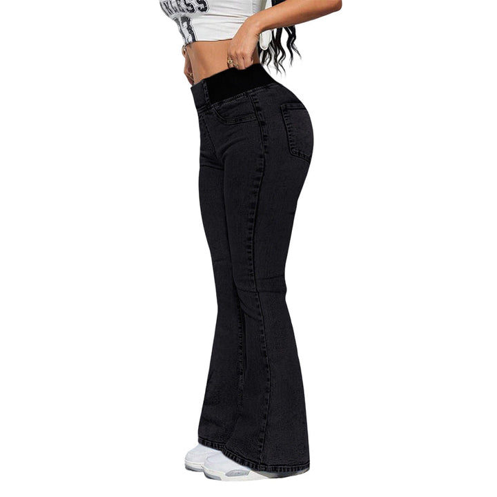 Jeans Stretch de Cintura Alta para Senhora