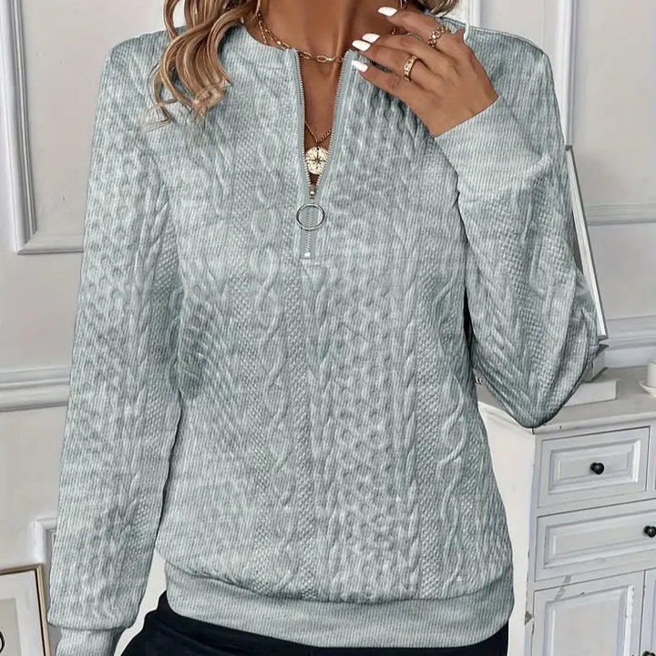 LUCIA I Pullover com Fecho
