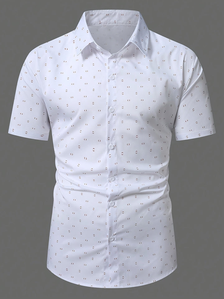 GIULIO | CAMISA DE VERÃO COM ESTAMPADO
