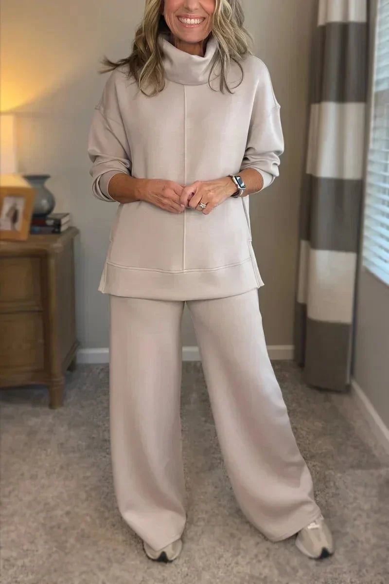 Quinn – Conjunto Casual de Turtleneck