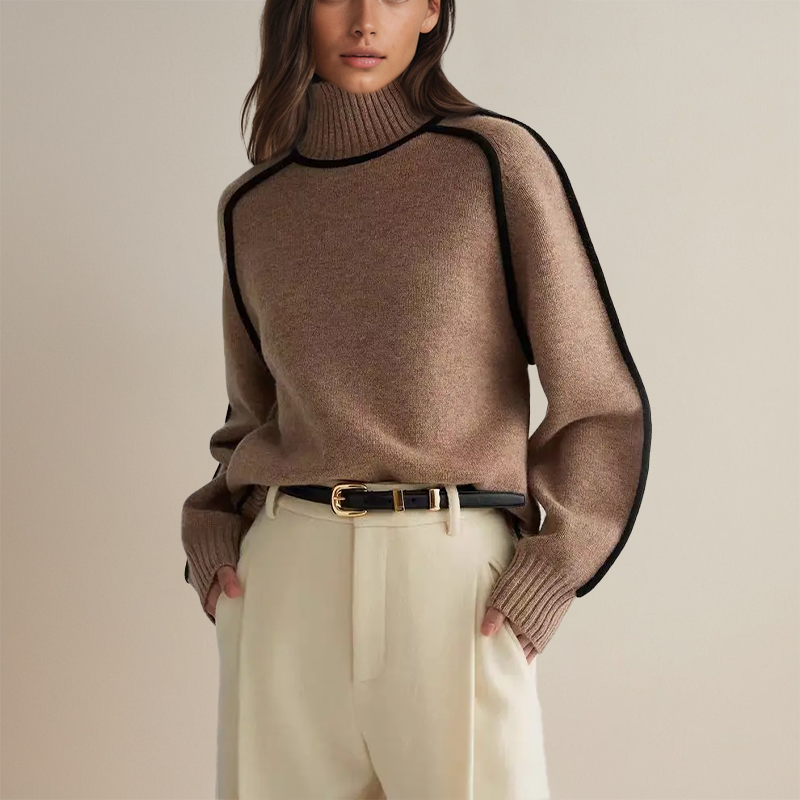 EMILIE I Pullover de Gola Alta