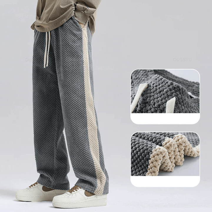 Caspar | Calças de Jogging em Waffelcord