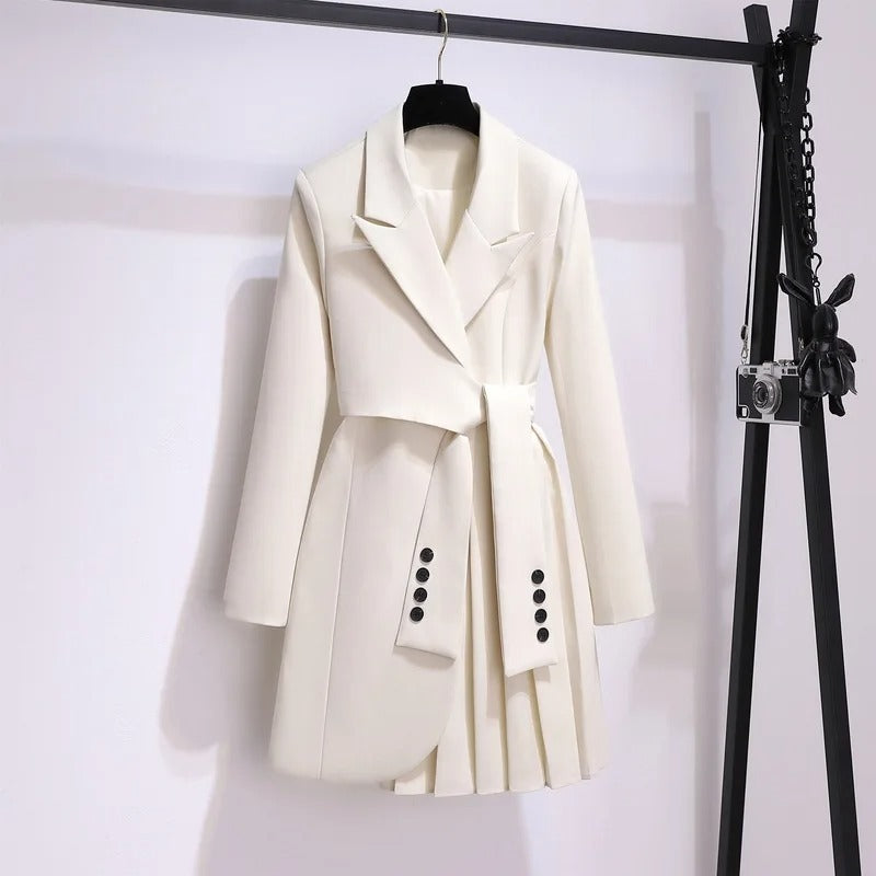 LOUISA™ – Conjunto de Blazer e Calças Elegantes