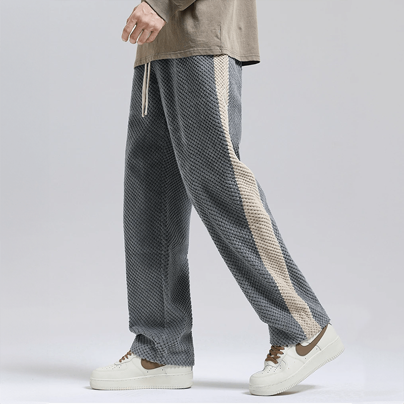 Caspar | Calças de Jogging em Waffelcord