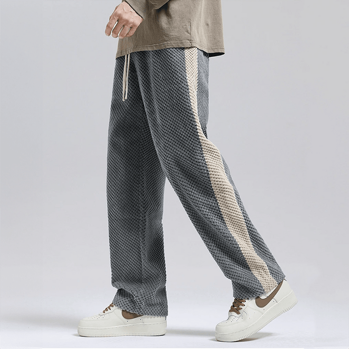 Caspar | Calças de Jogging em Waffelcord