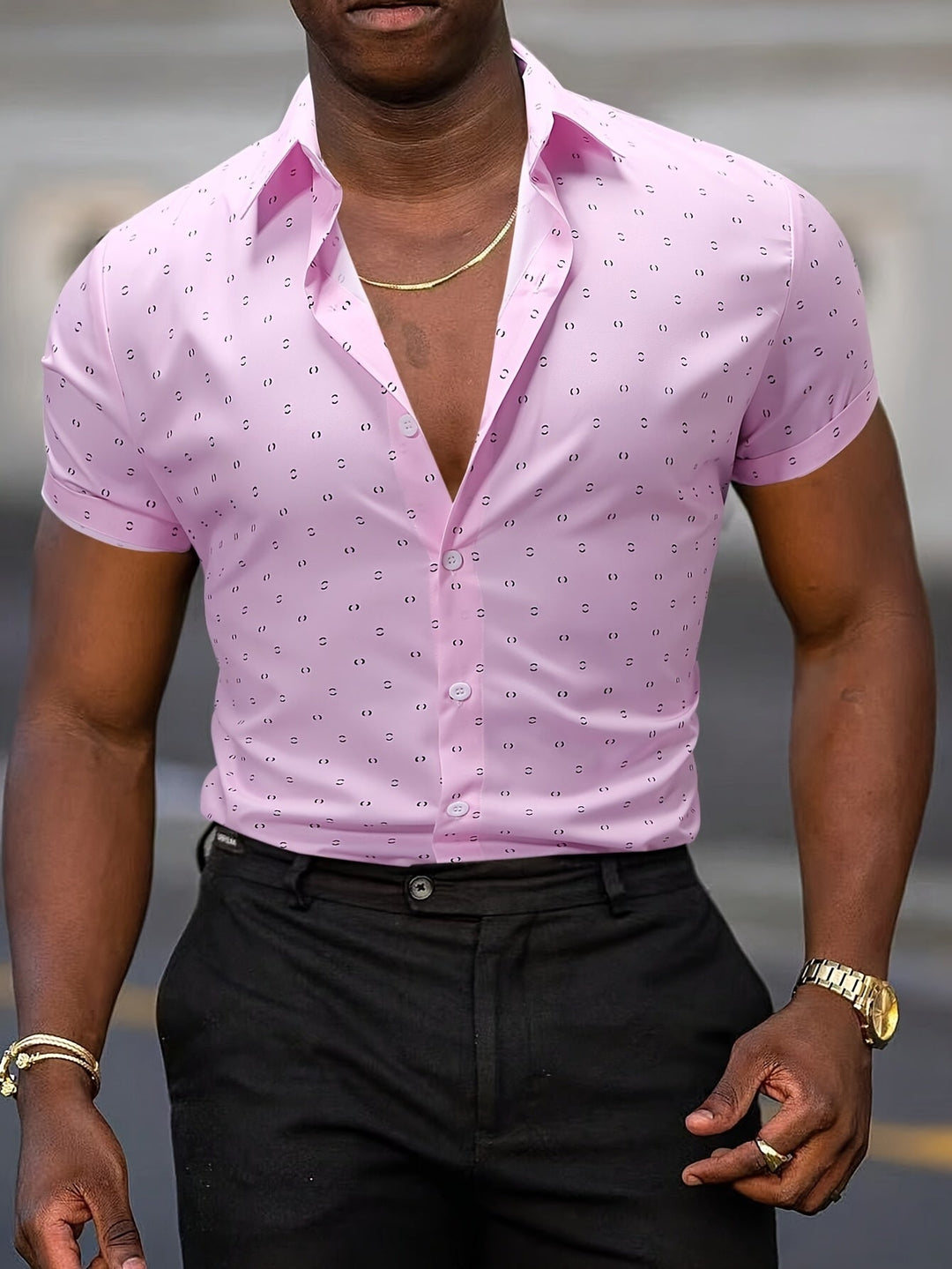 GIULIO | CAMISA DE VERÃO COM ESTAMPADO