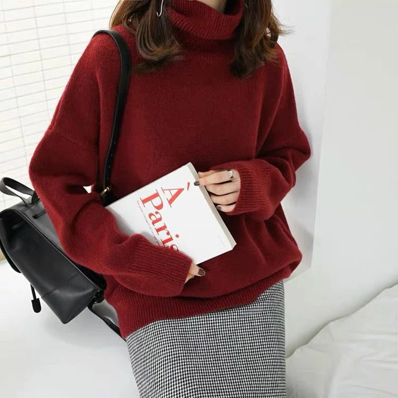 MIRA I Pullover de Gola Alta