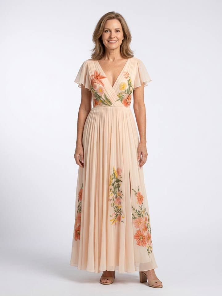 CALISTA | VESTIDO MAXI FLORAL