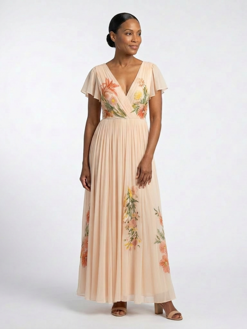 CALISTA | VESTIDO MAXI FLORAL