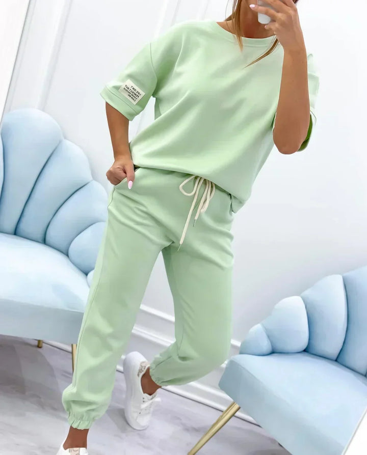 Hadley – Conjunto Casual de Algodão e Linho