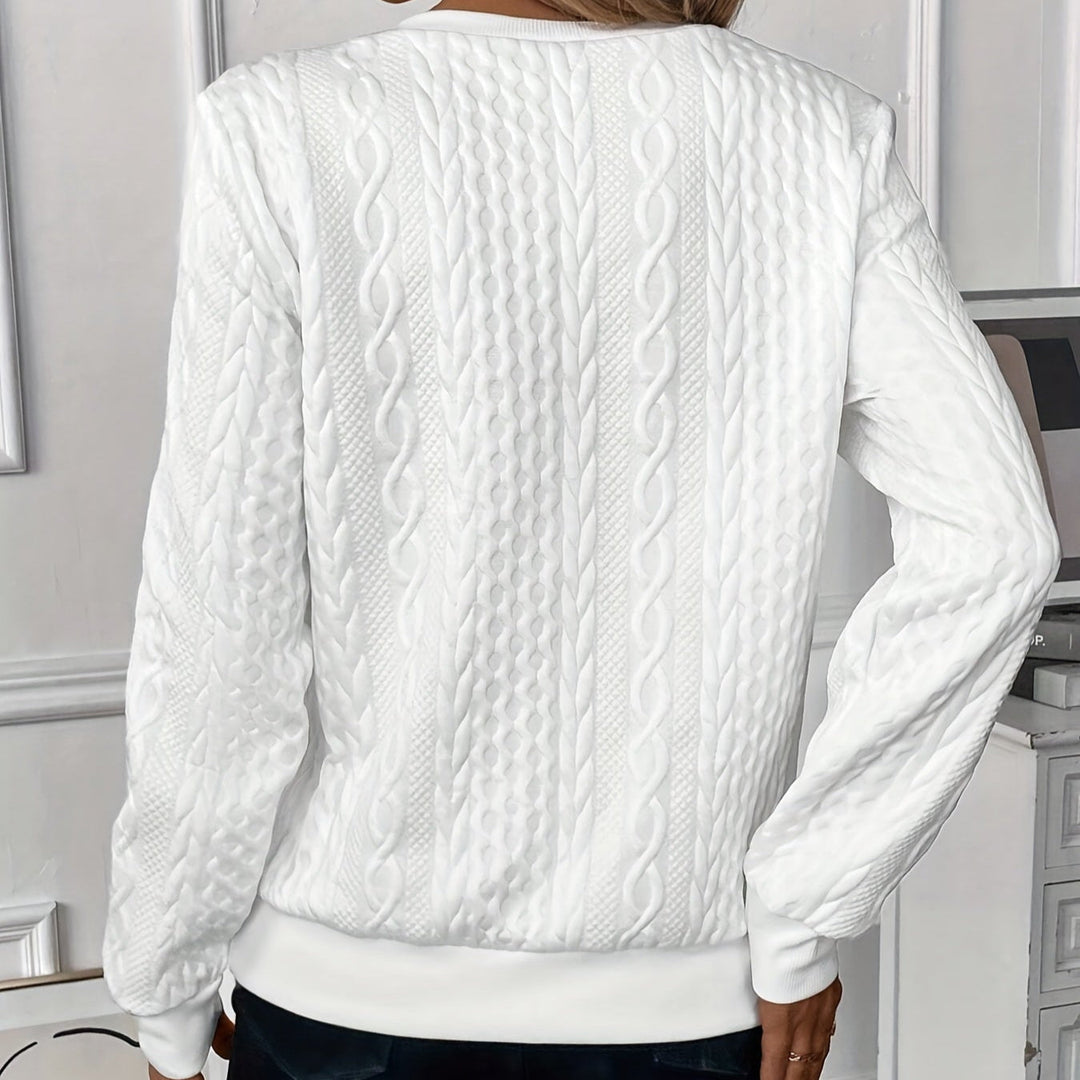 LUCIA I Pullover com Fecho