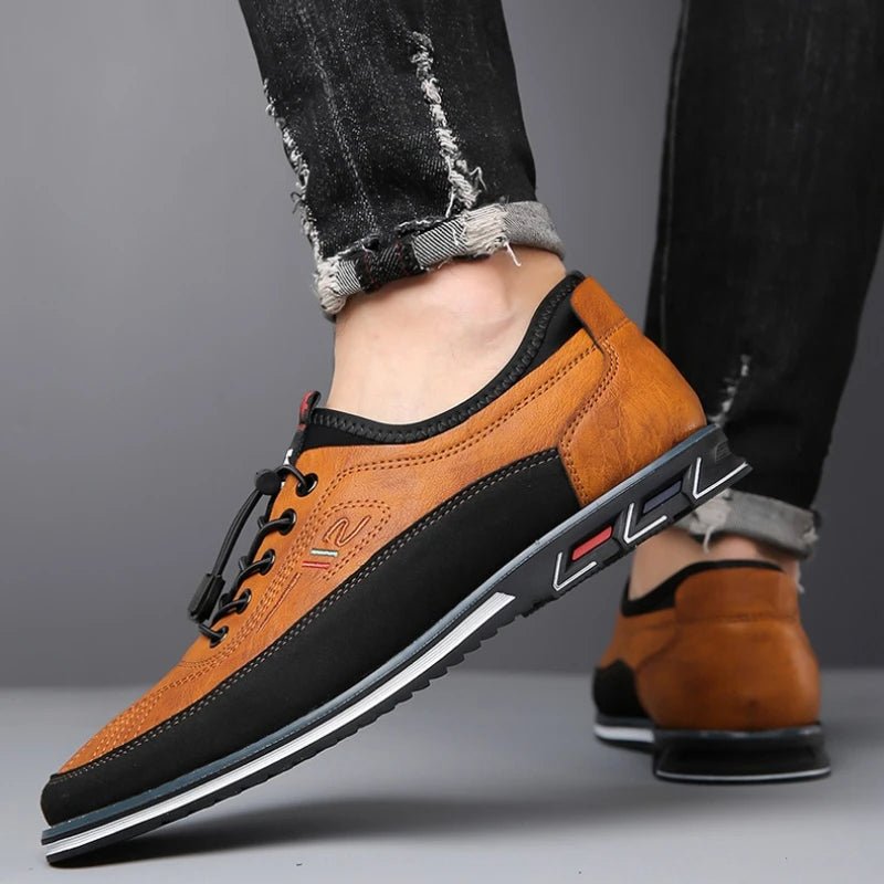 Felix | Sapatos de Couro Ortópedicos Feitos à Mão