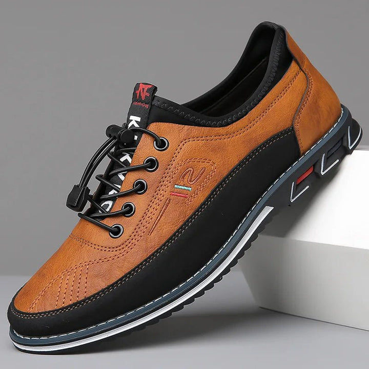 Felix | Sapatos de Couro Ortopédicos Feitos à Mão