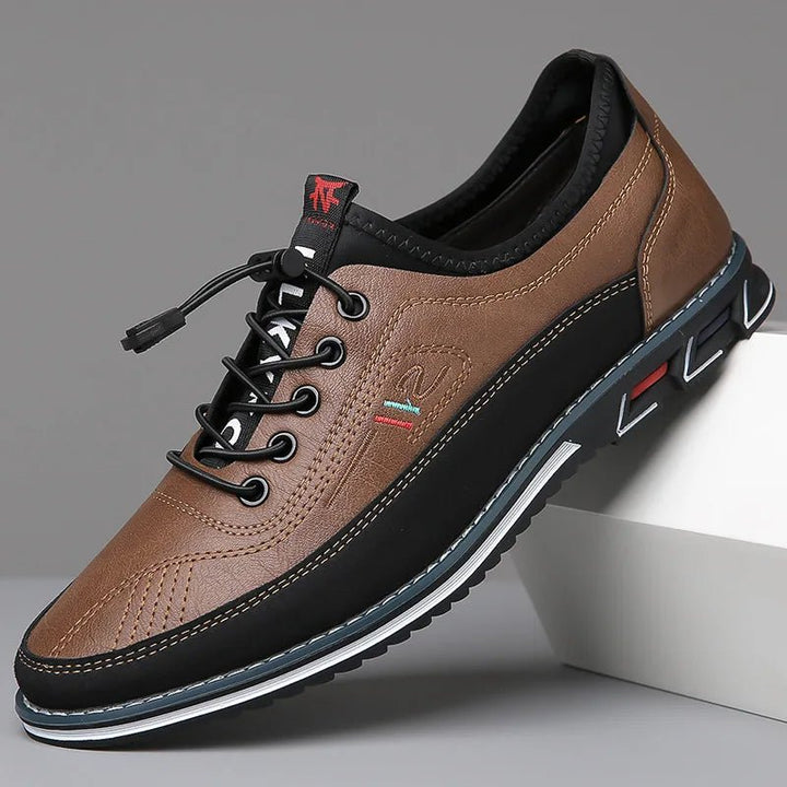 Felix | Sapatos de Couro Ortópedicos Feitos à Mão