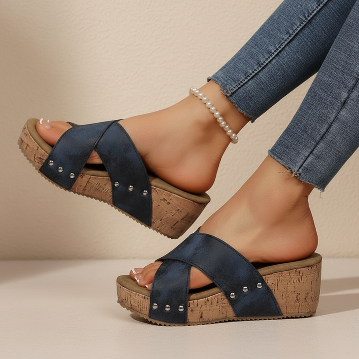 Oakley – Sandálias Wedge Boho