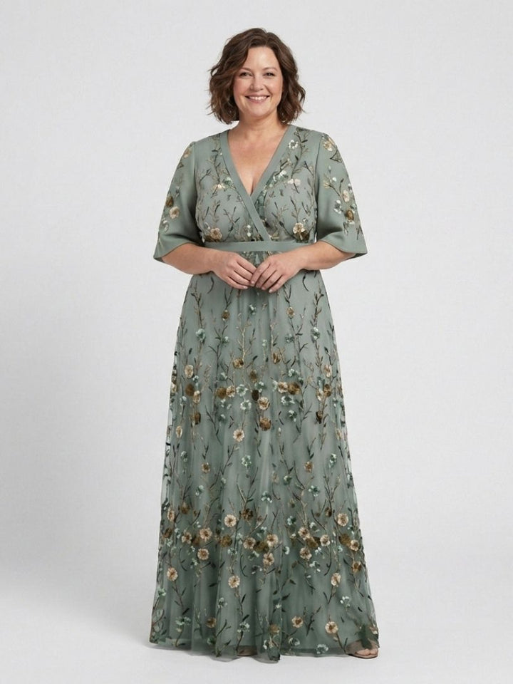 EVADNE | VESTIDO MAXI FLORAL