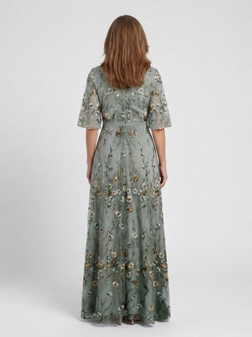 EVADNE | VESTIDO MAXI FLORAL