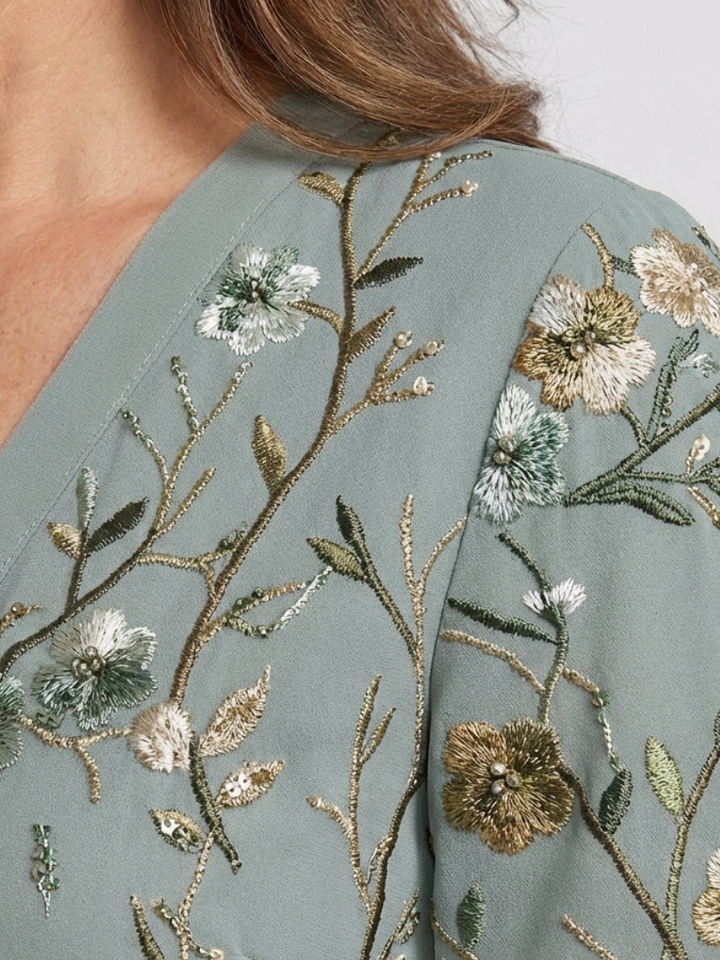 EVADNE | VESTIDO MAXI FLORAL