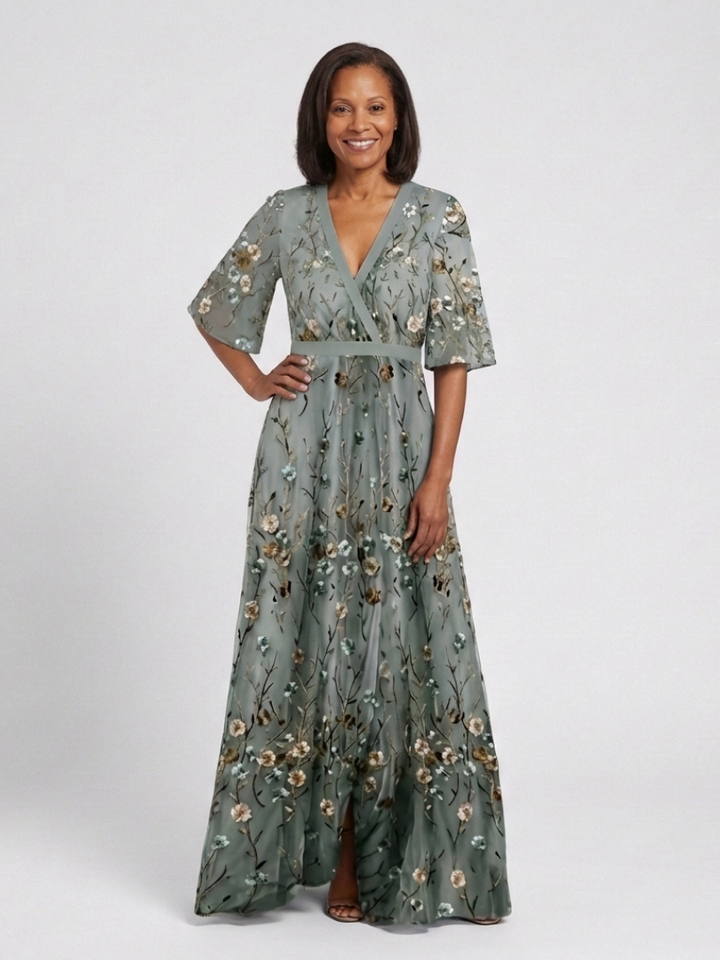 EVADNE | VESTIDO MAXI FLORAL